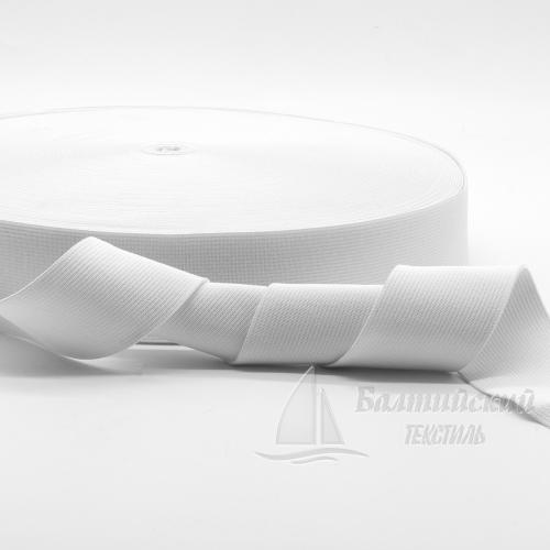 Резинка ткацкая 40мм белая РБ