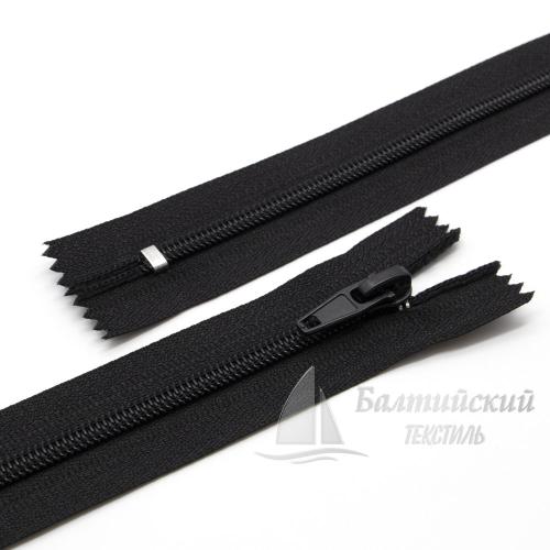 Молния витая неразъемная Т5 50см черная БТ