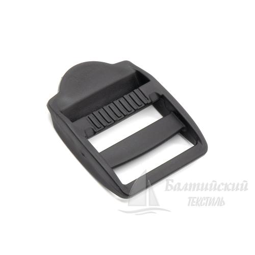 Пряжка 3 щели 30мм черная (рамка-регулятор) ПП