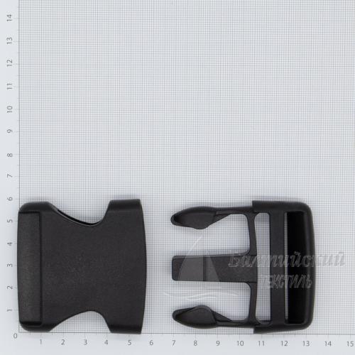 Пряжка-замок FQ 50мм черная