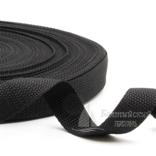 Тесьма стропольная 25мм 14г черная. Цена от 4,40 р. в Екатеринбурге