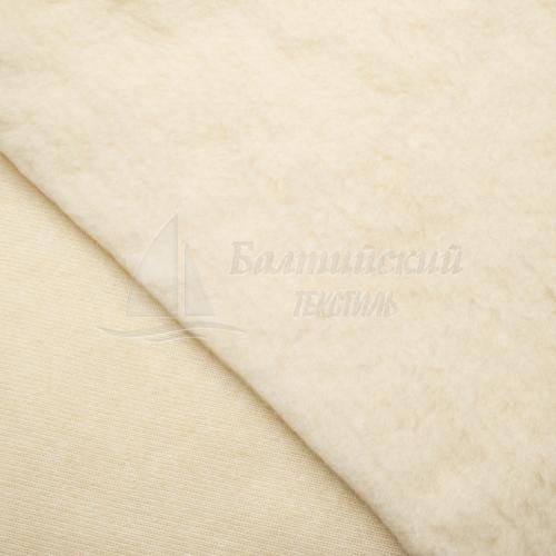 Мех искусственный подкладочный обувной (150см) цв. топленое молоко  П-50д16 Мех искусственный подкладочный обувной (150см) цв. топленое молоко  П-50д16