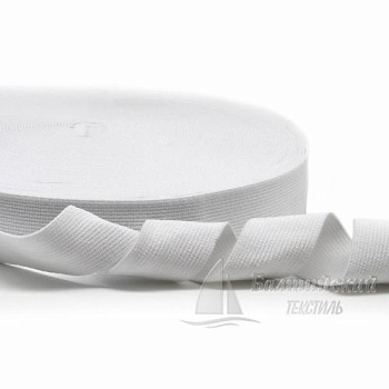 Резинка ткацкая 30мм белая РБ. Цена от 13,49 р. в Екатеринбурге