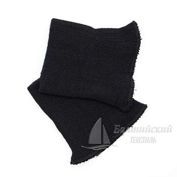 Манжеты трикотажные 8*10см хл70%/пэ30% 1х1 бесшовные черные. Цена от 21 р. в Екатеринбурге