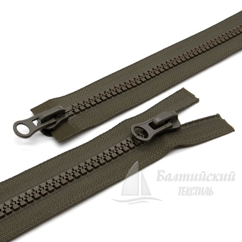 Молния трактор разъемная Т8 25см 2 замка черная, хаки БТ артикул ЦА0143. Цена от #REGION_MIN_PRICE# в Екатеринбурге