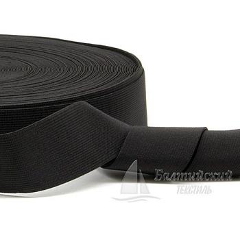 Резинка ткацкая 40мм черная РБ. Цена от 18,72 р. в Екатеринбурге