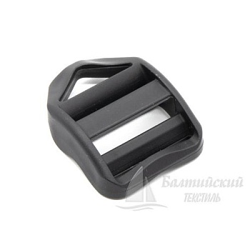 Пряжка 3 щели 25мм черная (рамка-регулятор) ПП. Цена от 1,82 р. в Екатеринбурге