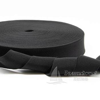 Резинка ткацкая 35мм черная. Цена от 18,51 р. в Екатеринбурге