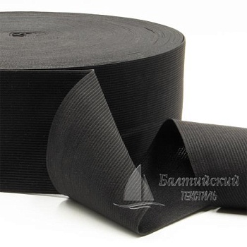 Резинка вязаная 80мм черная. Цена от 18,79 р. в Екатеринбурге