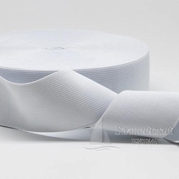 Резинка ткацкая 50мм белая БТ. Цена от 22,23 р. в Екатеринбурге