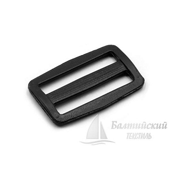 Пряжка 2 щели 30мм черная. Цена от 2,74 р. в Екатеринбурге