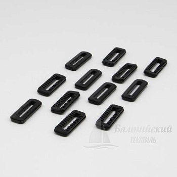 Рамка 1-щелевая 25мм черная (шлевка) усиленная. Цена от 9,82 р. в Екатеринбурге