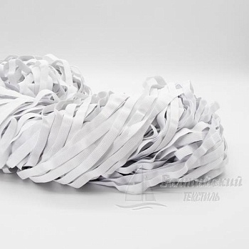 Резинка вязаная 10мм белая. Цена от 3,18 р. в Екатеринбурге