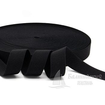 Резинка помочная 40мм черный БТ. Цена от 35,31 р. в Екатеринбурге