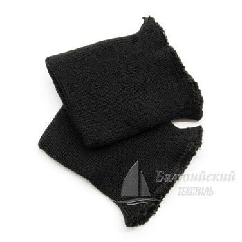 Манжеты трикотажные 8*10см ПАН (акрил) 1х1 бесшовные черные. Цена от 44 р. в Екатеринбурге