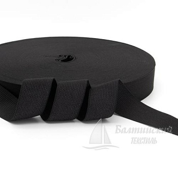 Резинка вязаная 30мм черная. Цена от 7,27 р. в Екатеринбурге