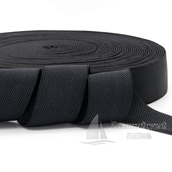 Резинка помочная 40мм черный РБ. Цена от 33,57 р. в Екатеринбурге