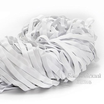 Резинка вязаная 10мм белая РБ. Цена от 2,67 р. в Екатеринбурге