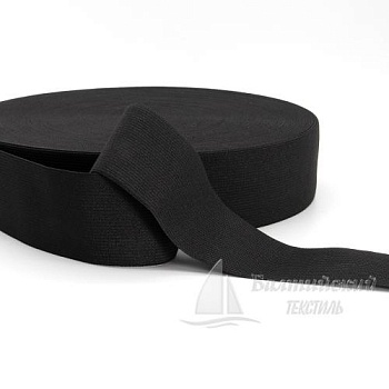 Резинка вязаная 50мм черная. Цена от 12,12 р. в Екатеринбурге