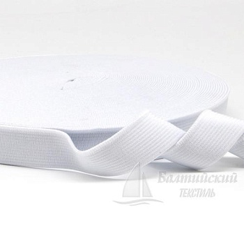 Резинка ткацкая 20мм белая БТ. Цена от 10,20 р. в Екатеринбурге