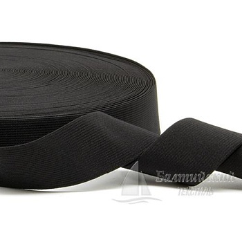 Резинка ткацкая 35мм черная РБ. Цена от 17 р. в Екатеринбурге