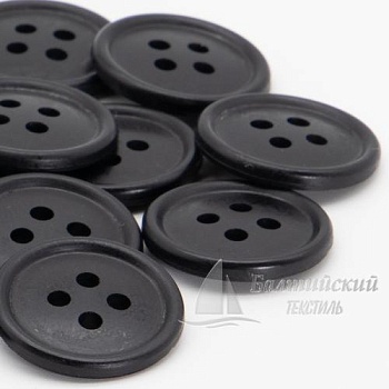 Пуговицы 20мм 4-х пр. черные/цветные (аминопласт). Цена от 1,31 р. в Екатеринбурге