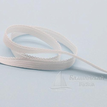 Резинка отделочная 7мм с фестоном. Цена от 5 р. в Екатеринбурге